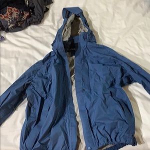 Men’s blue wind breaker jacket